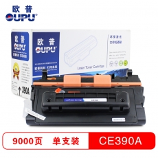 欧普(oupu)CE390A打印机硒鼓 适用于HP M600 M601 602N 602DN 603DN M4555MFP M4555F M4555H